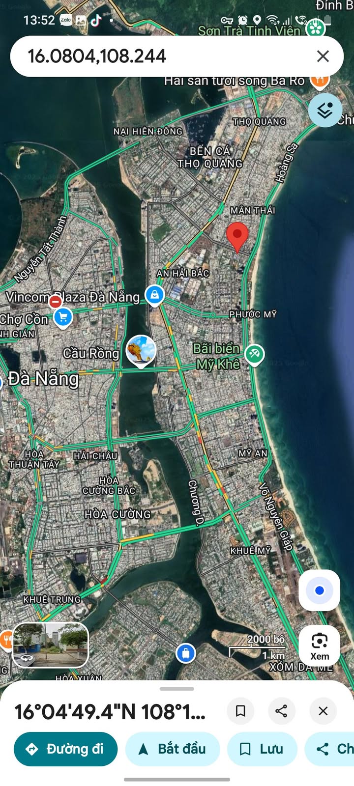 Đất lô góc 141m² Hồ Nghinh - Đà Nẵng, giá chỉ 40 tỷ - Cơ hội đầu tư sinh lời!