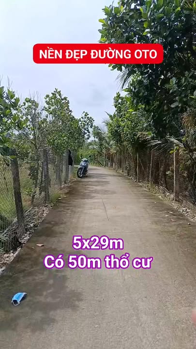 Đất nền Tân Hội, Cai Lậy 145m² giá 400 triệu - Đầu tư sinh lời ngay!