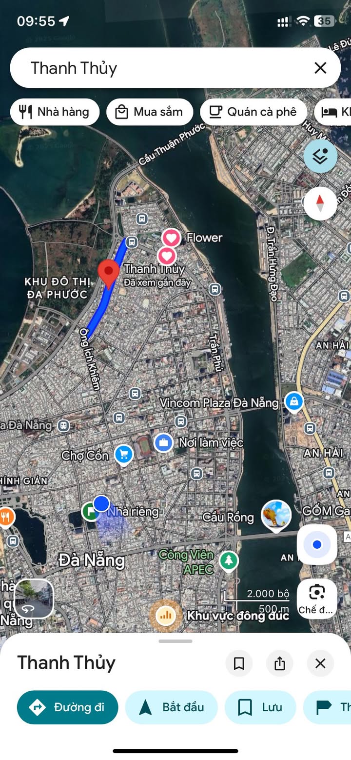 Đất nền chính chủ tại Kiệt 13x Thanh Thủy, Hải Châu, Đà Nẵng 104m² - Giá chỉ 5.68 tỷ!