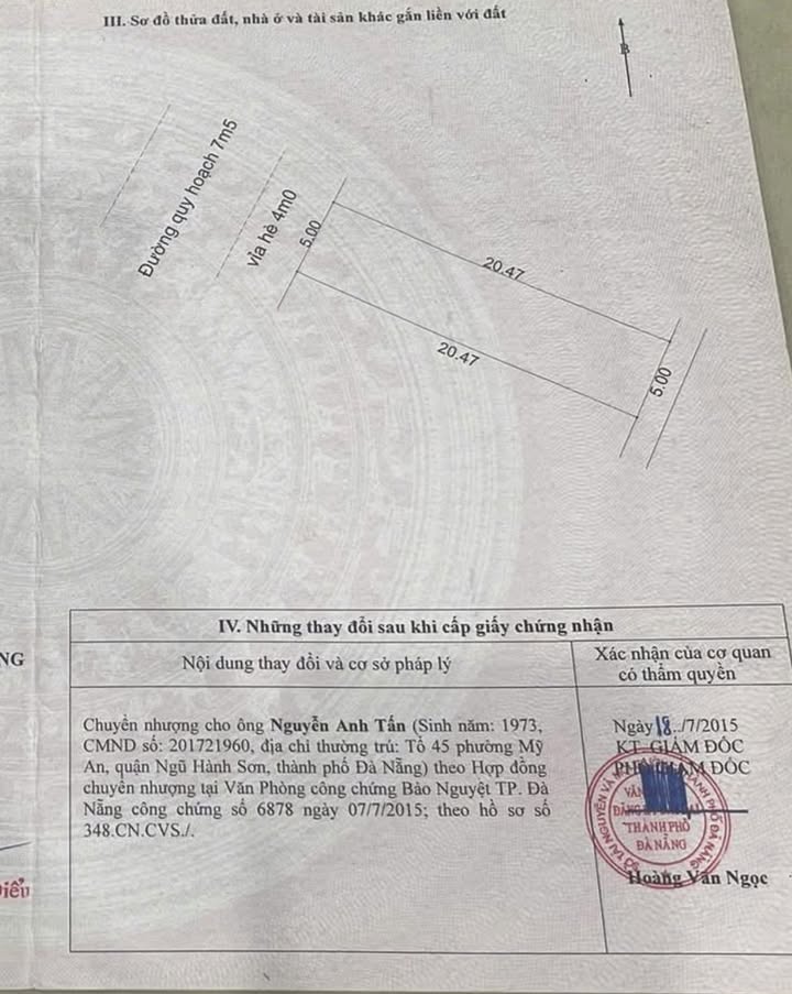 Đất nền Nguyễn Ân, Hòa Xuân, Cẩm Lệ 100m² giá 6.15 tỷ - View công viên tuyệt đẹp!