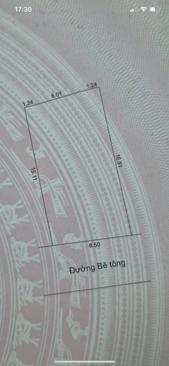Đất nền La Bông, Hòa Tiến 134m² giá 1.5 triệu - Đường ô tô thông thoáng!