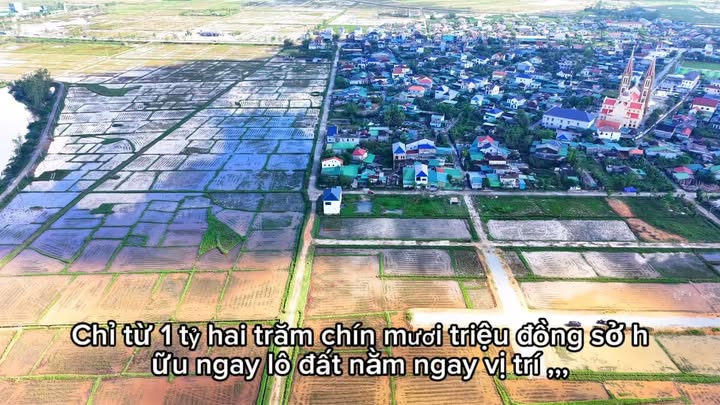 Đất nền Huyện Can Lộc 187m² giá 1.29 tỷ - Tiềm năng tăng giá mạnh!