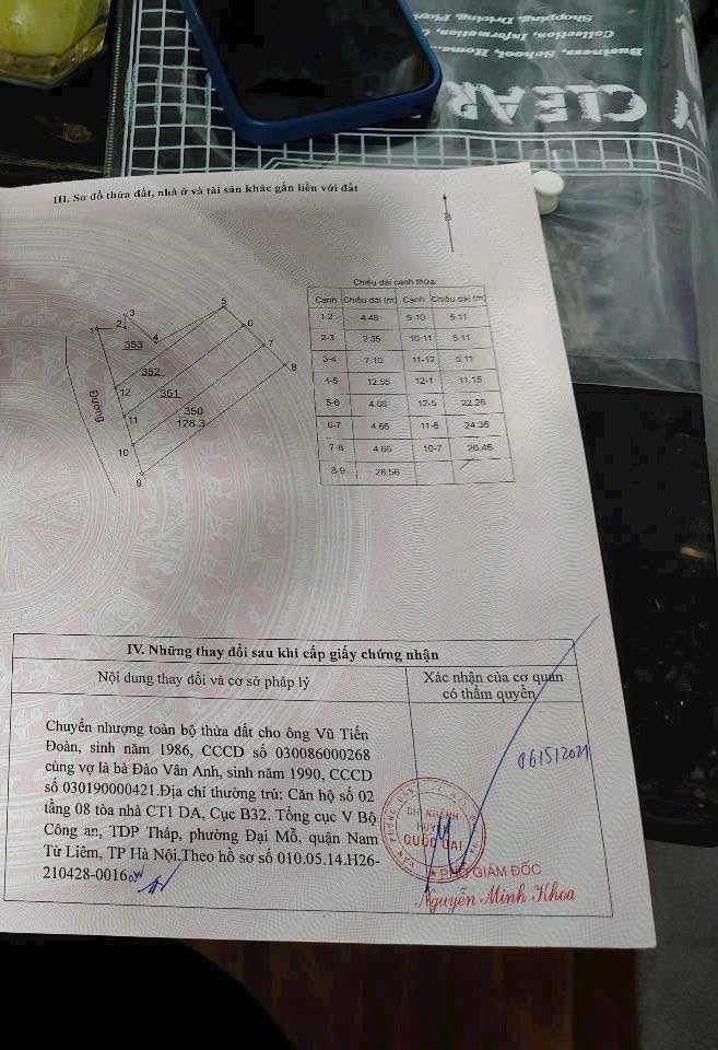 Lô đất Phú Cát, Quốc Oai, Hà Nội 128m² giá chỉ 2.56 tỷ - Cơ hội đầu tư tuyệt vời!