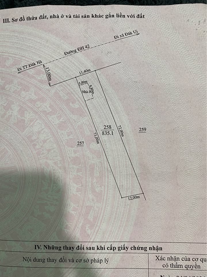 Đất nền nở hậu Đường Lê Hồng Phong Đăk Hà 820m² giá 1.4 tỷ - Cơ hội đầu tư lý tưởng!