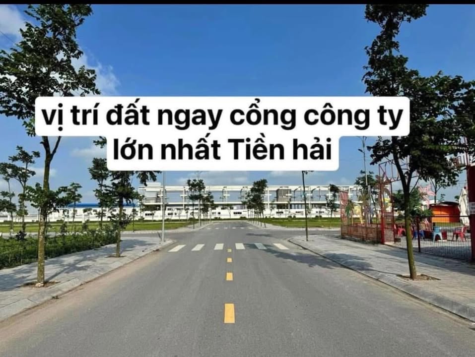 Bán lô đất KĐT Trái Diêm 3 - Tiền Hải 100m² giá 2 tỷ - Cơ hội đầu tư hấp dẫn!