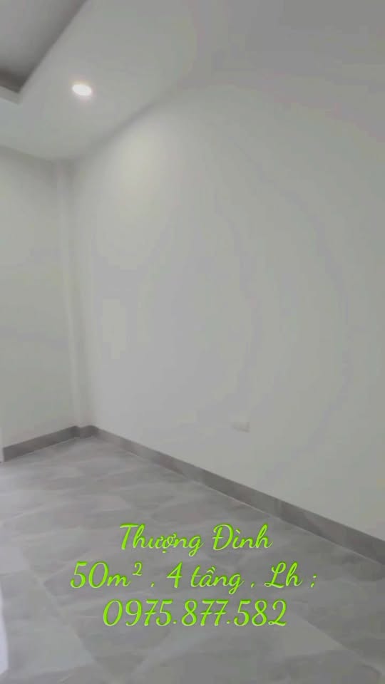 Nhà 4 tầng mới xây Thượng Đình, Thường Tín 50m² giá thỏa thuận - An ninh tốt, tiện nghi đầy đủ!
