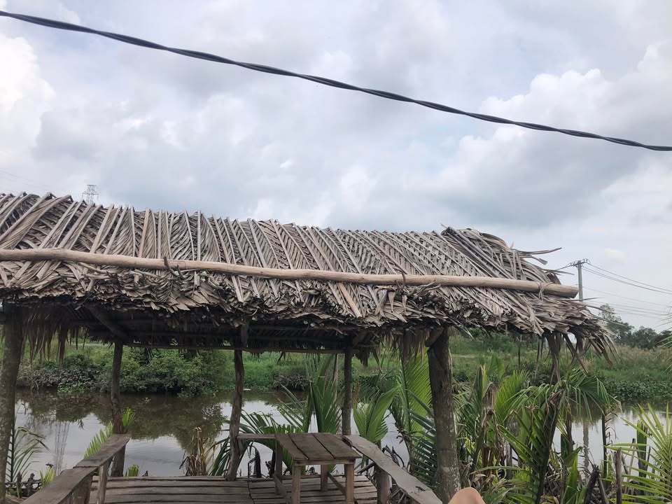 Nhà vườn đường ĐT816, Bến Lức 700m² giá 1.45 tỷ - View sông tuyệt đẹp!