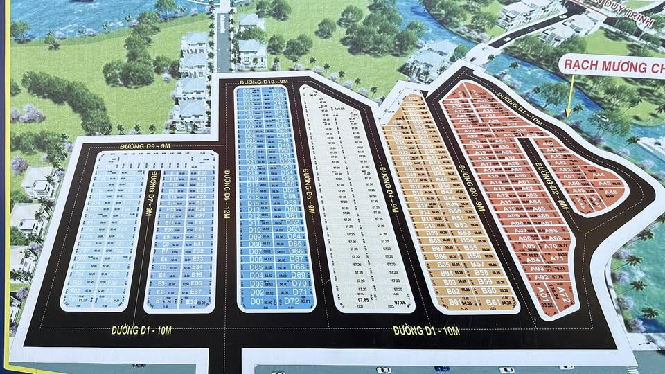 Đất nền dự án Tín Hưng, Quận 9, 58.6m² giá 3.9 tỷ - Hướng Nam, không ngập nước!