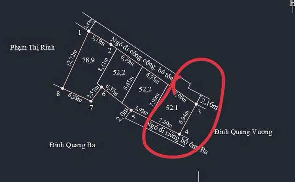 Đất Bạch Mai, An Đồng 45m² giá 1.5 tỷ - Cơ hội đầu tư sinh lời!