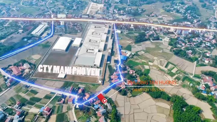 Đất nền Tân Hương, Phổ Yên 105m² - Giá thỏa thuận hấp dẫn!