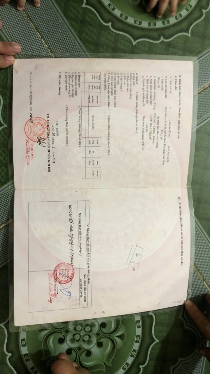 Lô đất đẹp Khu Sào, thị trấn Bo, Kim Bôi 385m² - Tiềm năng đầu tư cao!