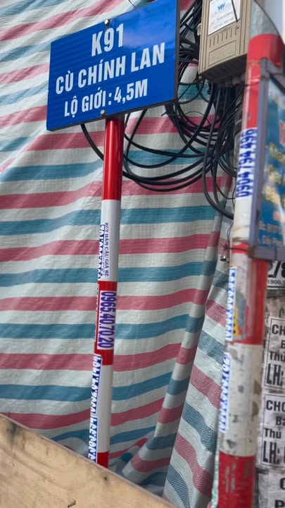 Đất mặt tiền Cù Chính Lan, Thanh Khê 56.5m² giá 6 tỷ - Cơ hội đầu tư hấp dẫn!