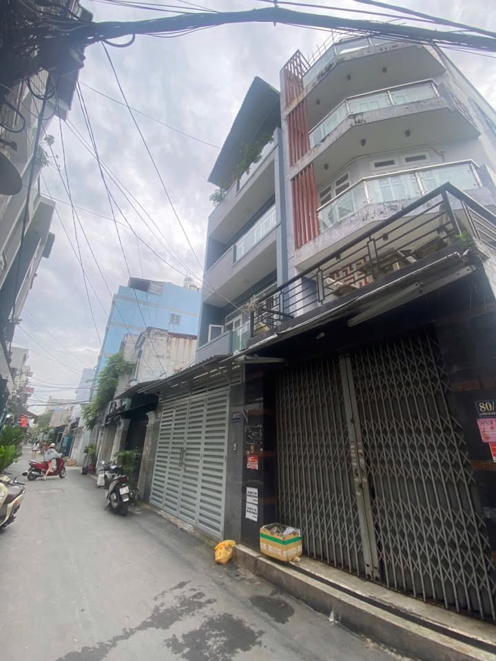 Nhà 4 tầng 65m² đường Huỳnh Văn Nghệ quận Tân Bình giá 8 tỷ - Pháp lý rõ ràng!