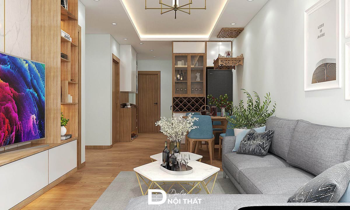 Căn hộ XPHOMES STAR Đan Phượng 62m² giá 4 tỷ - Sổ đỏ chính chủ, nội thất 90%!