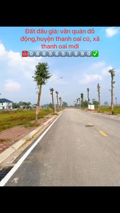 Đất đấu giá Đỗ Động, Thanh Oai 85m² giá 9.08 tỷ - Đầu tư sinh lời cực cao!