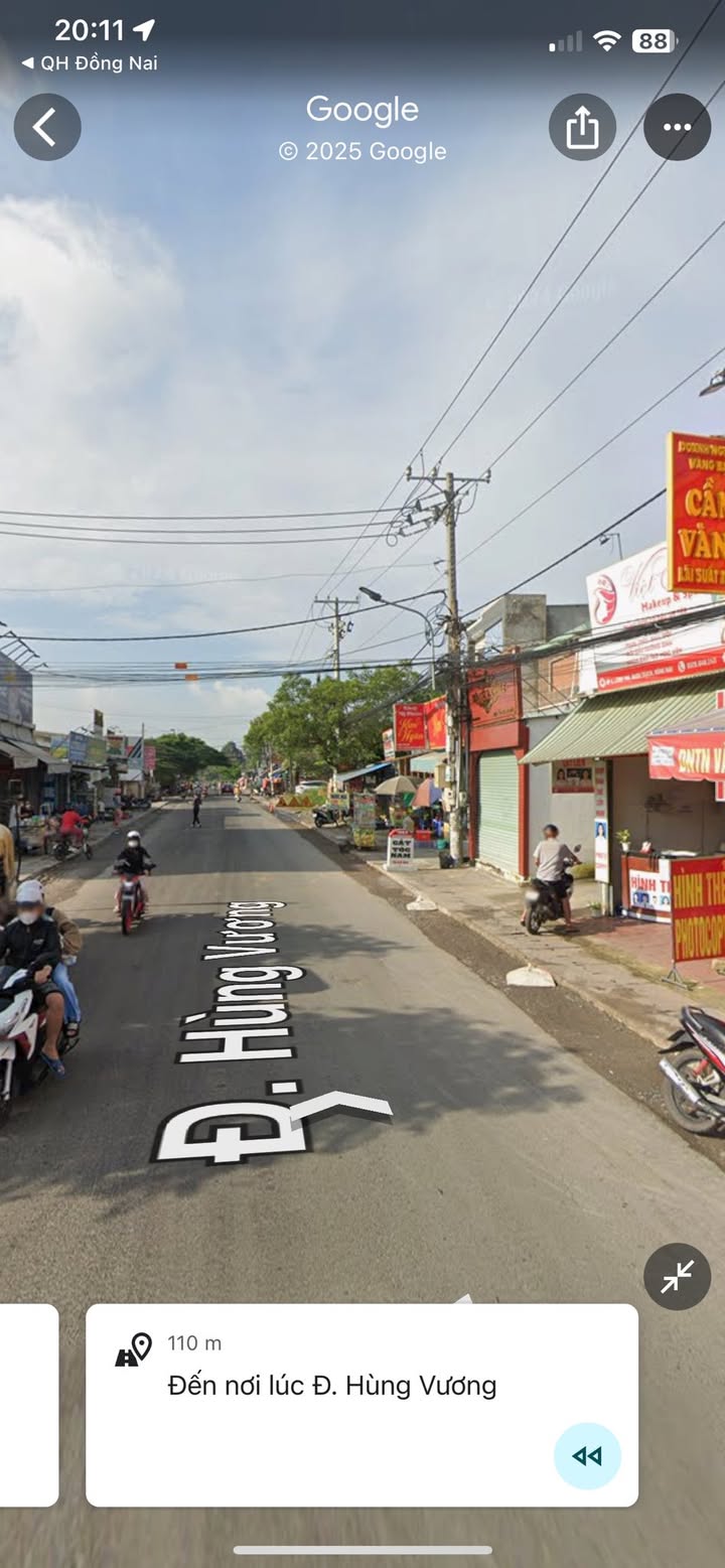 Đất mặt tiền Hùng Vương, Nhơn Trạch 335m² - Kinh doanh đa nghề, dòng tiền ổn định!