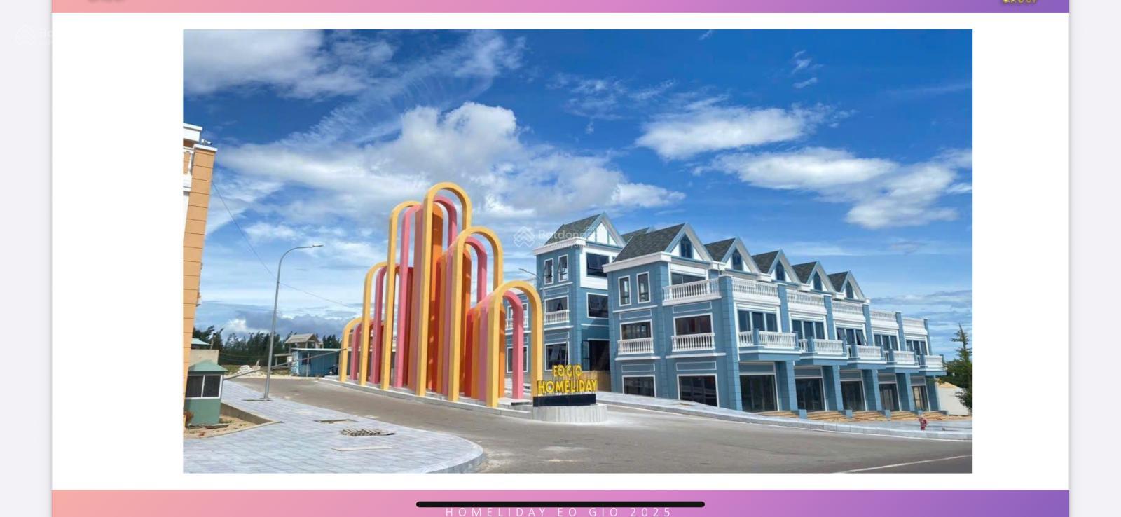 Cho thuê nhà 3 tầng tại Homeliday Eo Gió - FLC Quy Nhơn 180m² - Nội thất hoàn chỉnh!