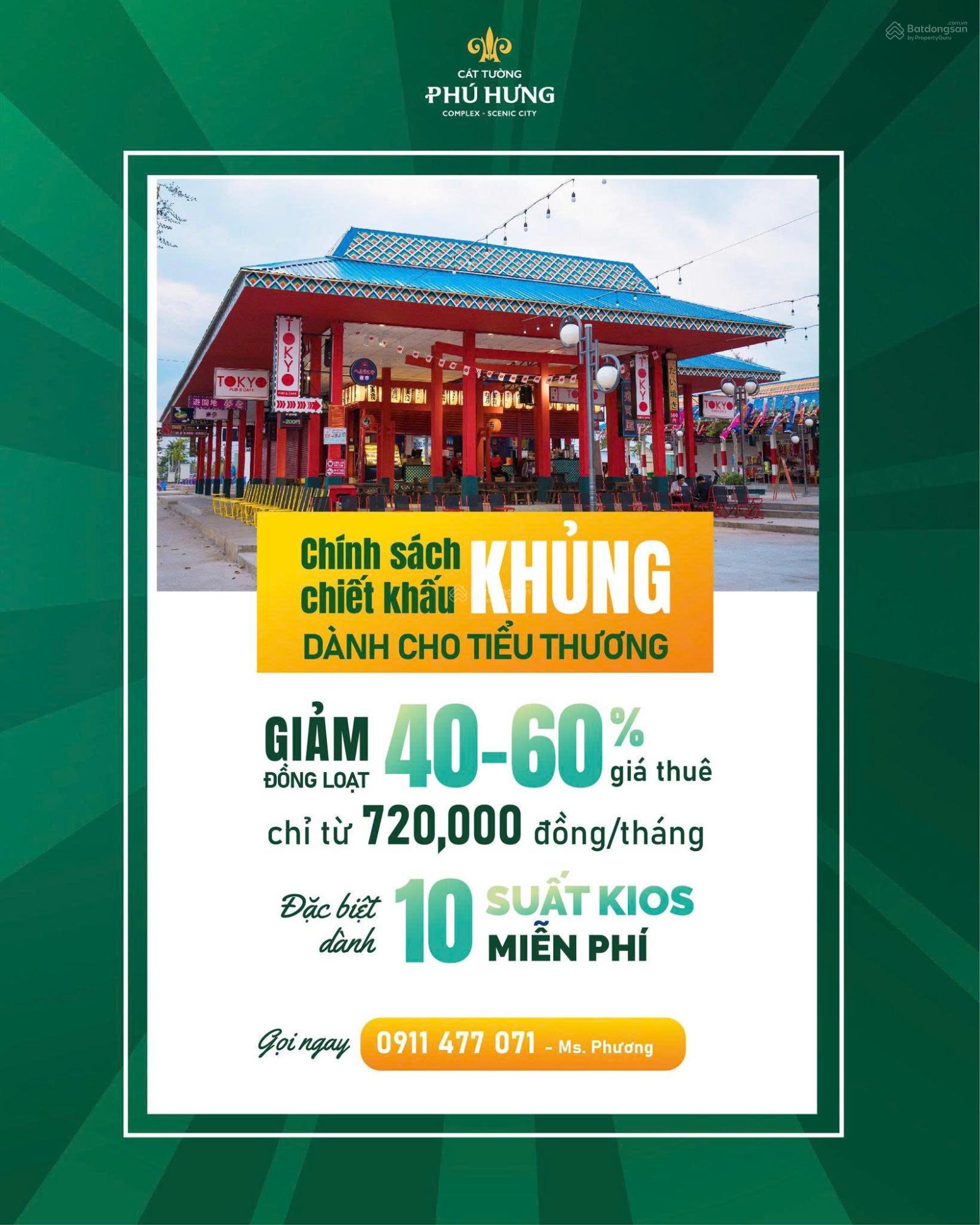 Cho thuê Kiosk trong Chợ đêm Cát Tường Phú Hưng chỉ từ 720.000đ/tháng - Cơ hội vàng cho tiểu thương!