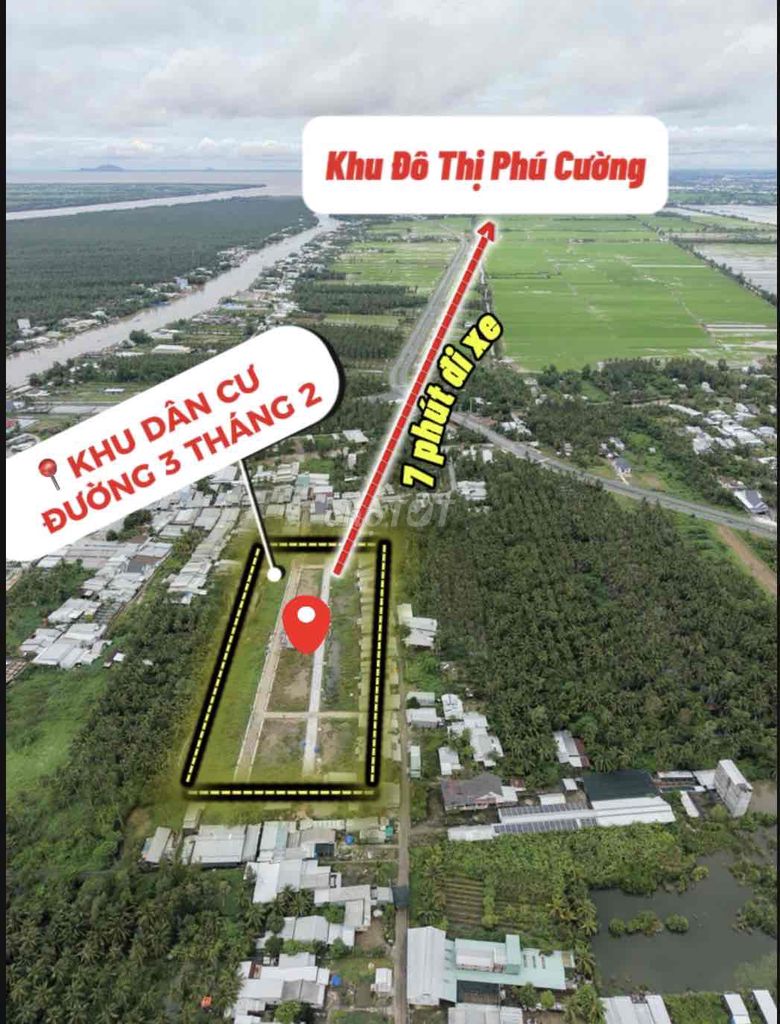 Đất nền Rạch Giá 110m² giá 490 triệu - Sổ hồng riêng, hỗ trợ vay 70%!