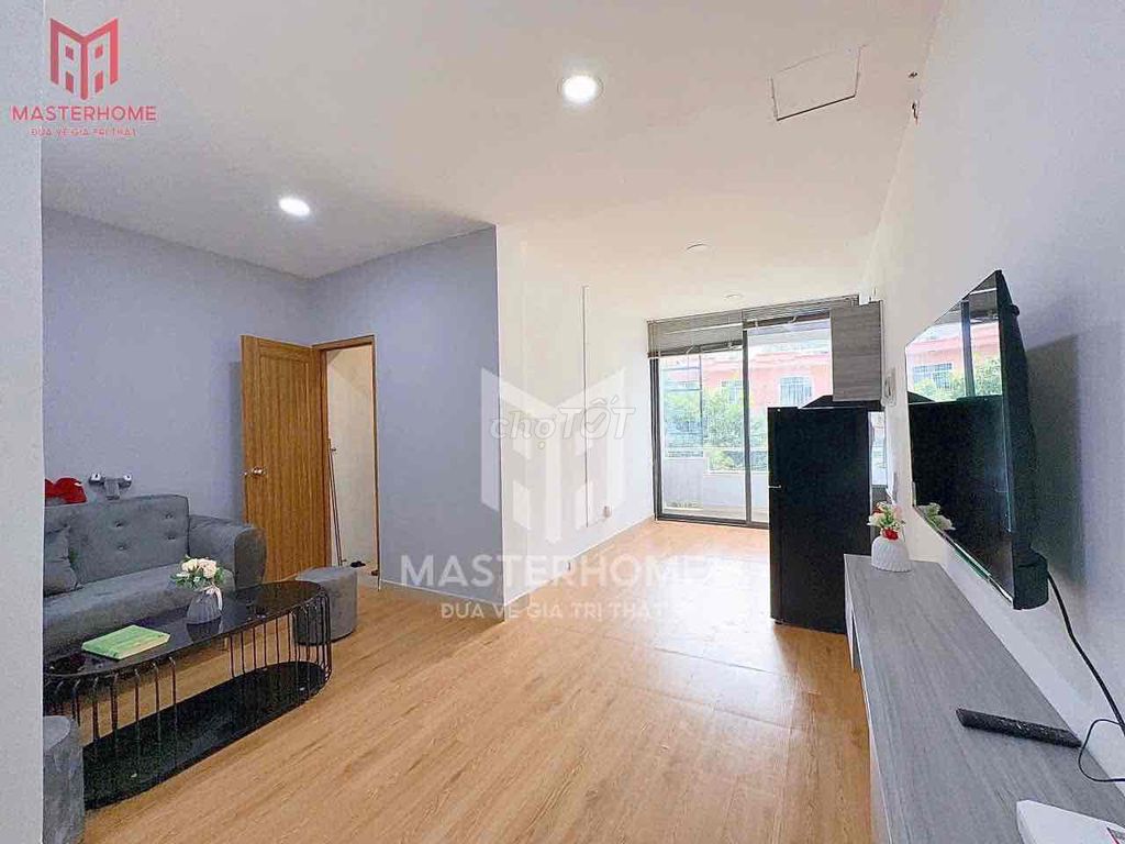 Căn hộ 2PN Nguyễn Cửu Vân 50m² giá 10.5 triệu - Thiết kế hiện đại, Full nội thất!