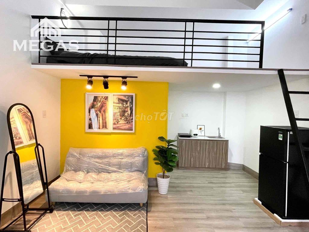 Căn hộ Gác Cao Full Nội Thất Đường Hồng Bàng 38m² - Phù hợp gia đình, giá chỉ 4.1 triệu!
