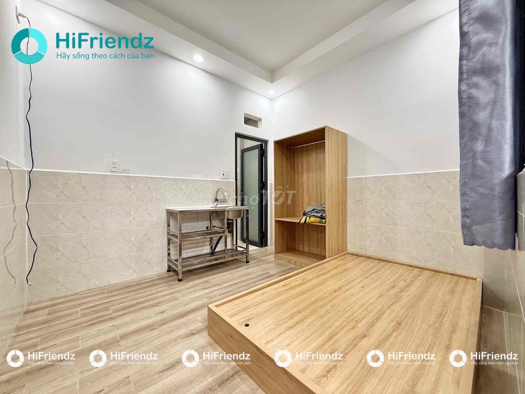 Phòng trọ không gác 27m² giá 2.8 triệu - Full nội thất gần AEON Bình Tân!