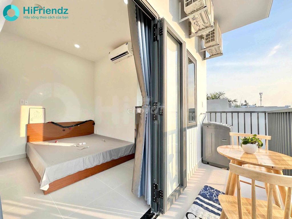 Căn hộ cho thuê Lê Văn Việt 28m² giá 4.5 triệu - Full nội thất hiện đại!