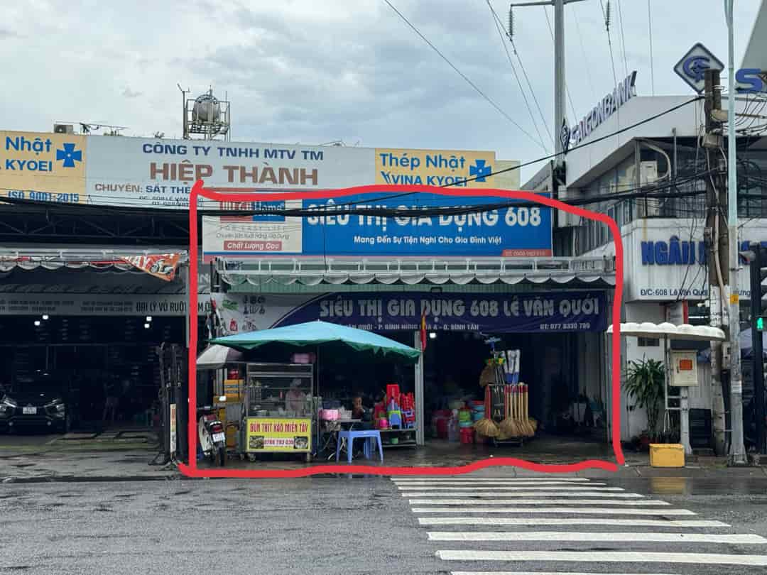 Cửa hàng cho thuê mặt tiền 9m tại góc ngã 3 Mã Lò - Lê Văn Quới, Bình Tân - 350m² chỉ 50 triệu!