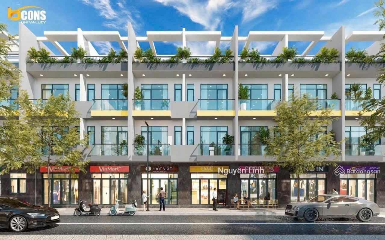 Nhà phố Bcons Uni Valley Dĩ An 61m² giá 7.19 tỷ - Vị trí đắc địa, tiềm năng tăng giá cao!