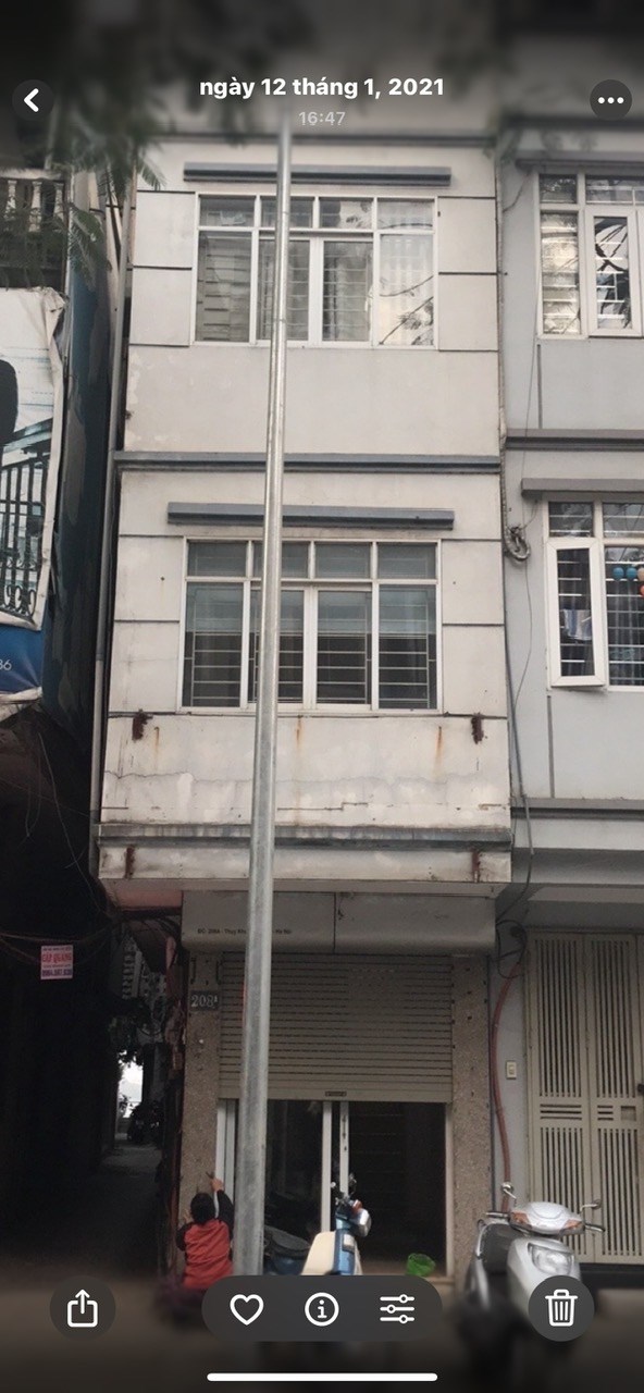 Cửa hàng cho thuê mặt đường Thụy Khuê 20m² giá 5.5 triệu - Nhà mới sạch đẹp