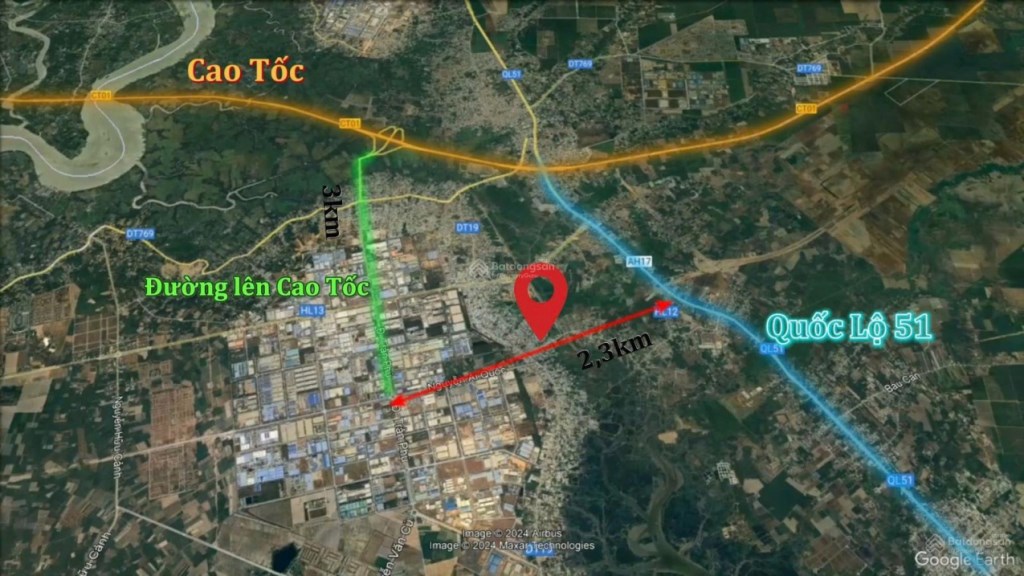 Đất vườn 5570m² giá ngộp tại Long Thọ, Nhơn Trạch - Cơ hội đầu tư tuyệt vời!