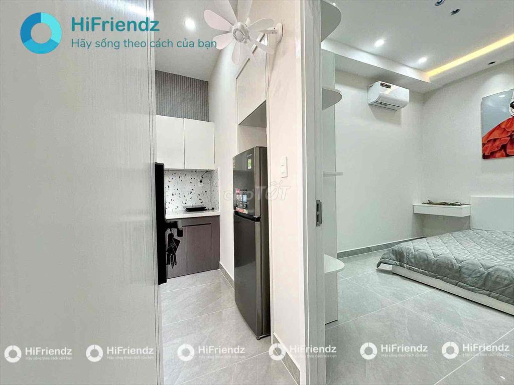 Căn hộ dịch vụ 1PN Nguyễn Thái Sơn 35m² giá 6.3 triệu - Full nội thất, giờ giấc tự do!