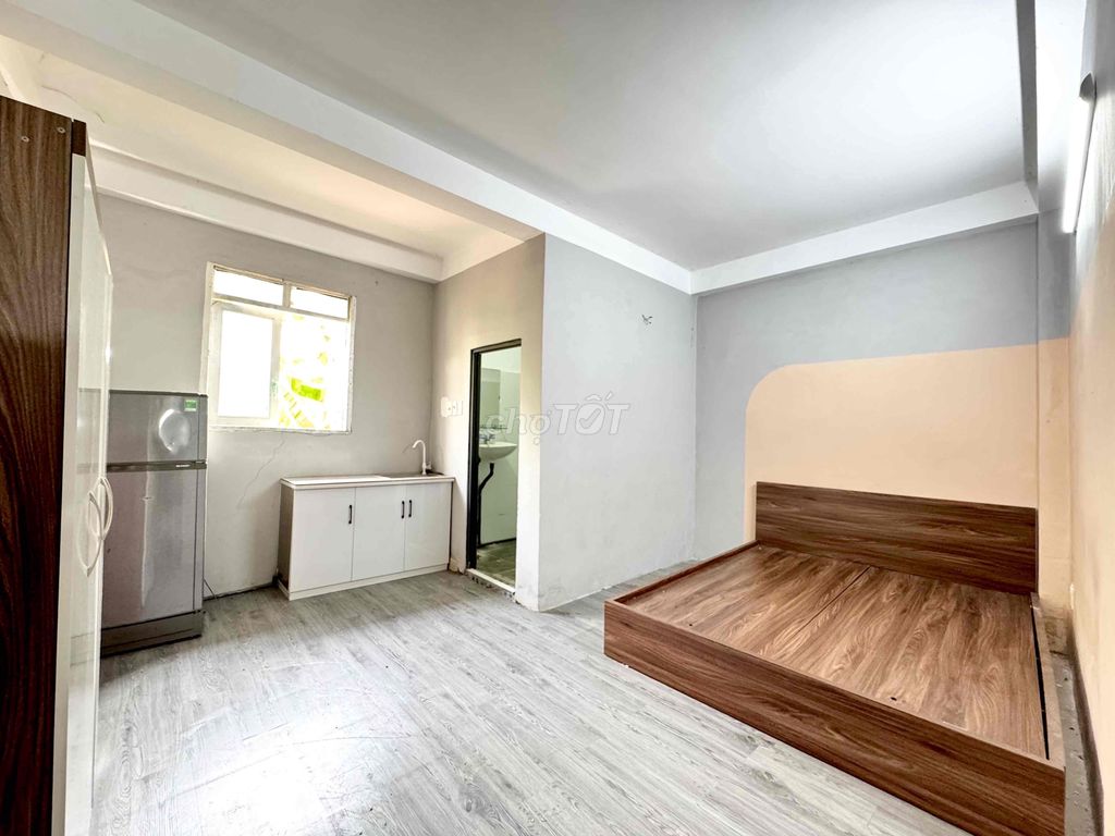 Phòng Studio cho thuê tại Bình Thạnh 30m² giá 4.5 triệu - Chính chủ, đầy đủ nội thất!
