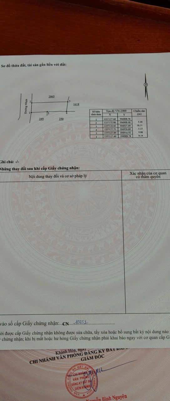 Nhà 2 tầng mặt tiền đường Cây Vong, Xã Diên Điền, 92.5m² giá 2.35 tỷ - Sổ hồng lâu dài!