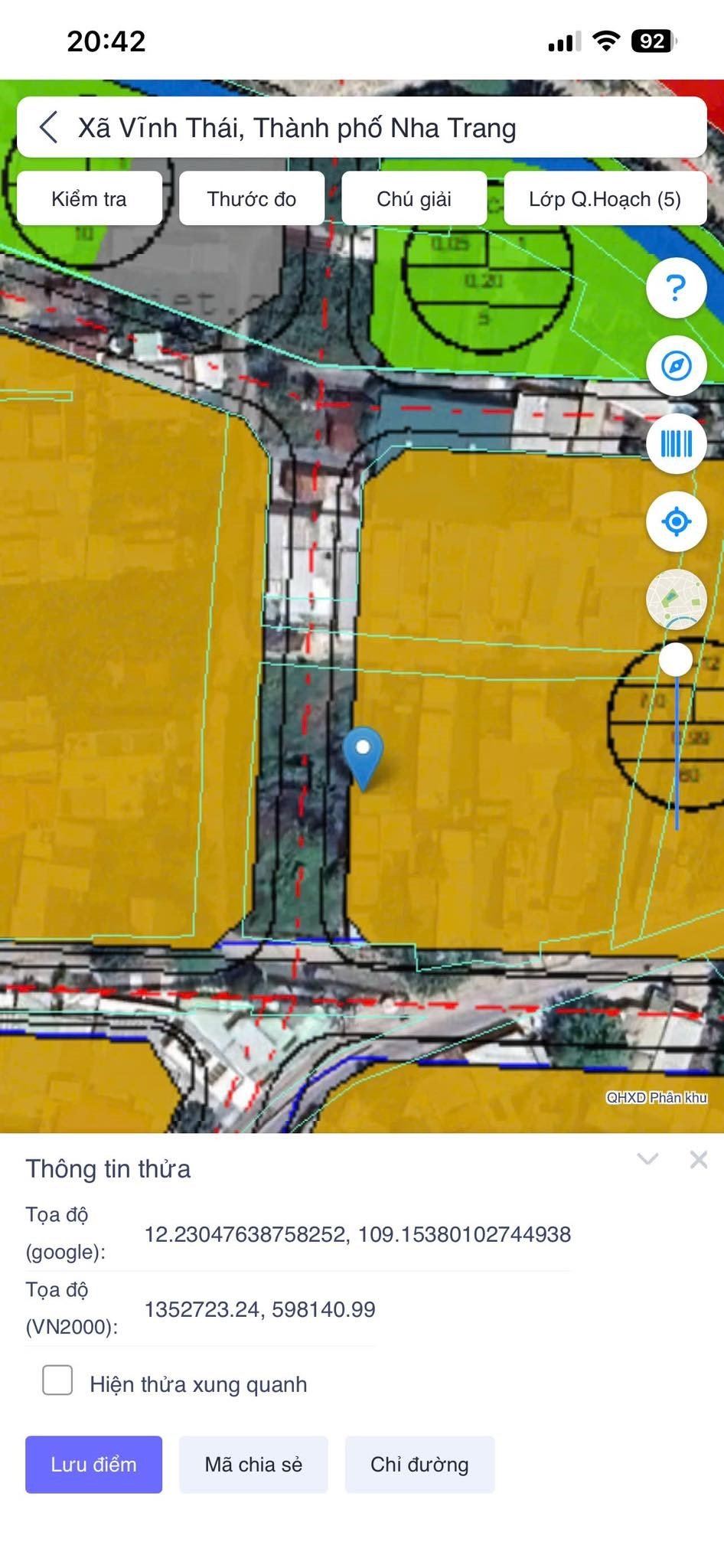 Đất tặng nhà cấp 4 mặt tiền Phong Châu, Vĩnh Thái, Nha Trang 246.9m² - Đầu tư sinh lời ngay!