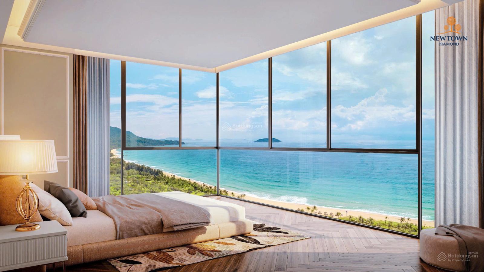 Căn hộ Newtown Diamond Đà Nẵng 51.8m² giá 3.4 tỷ - Sống đẳng cấp bên biển Mỹ Khê!