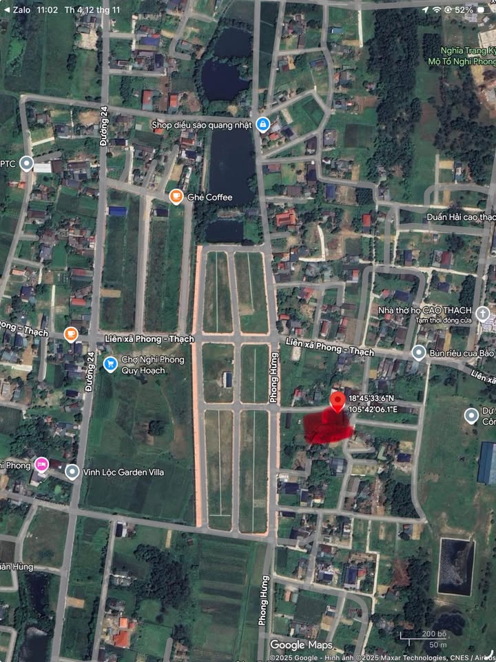 Đất nền Nghi Phong 108m² giá 1.5 tỷ - Vị trí đẹp, thuận tiện giao thông!