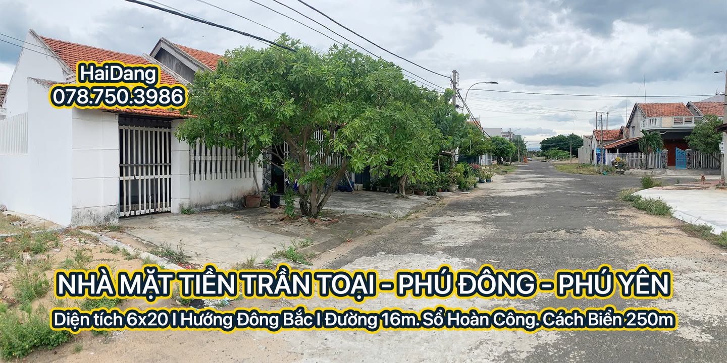 Nhà cấp 4 mặt tiền Trần Toại, Phú Đông, 120m² giá 3 tỷ - Cơ hội đầu tư sinh lời!