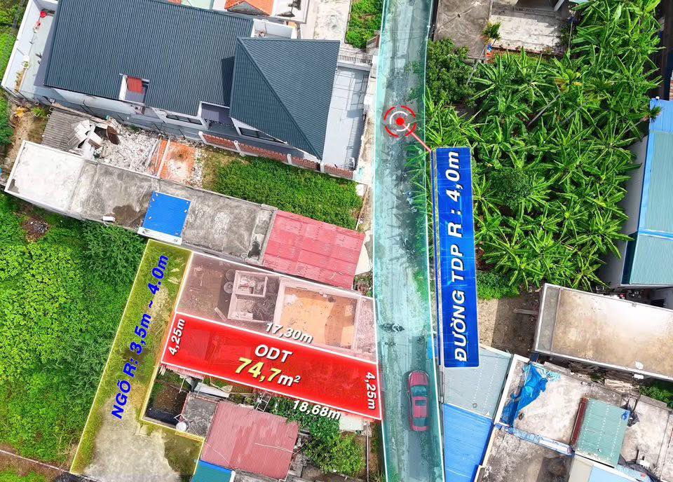 Đất nền mặt đường Lâm Động, phường Thiên Hương, 74m² giá 1.8 tỷ - Đầu tư sinh lời ngay!