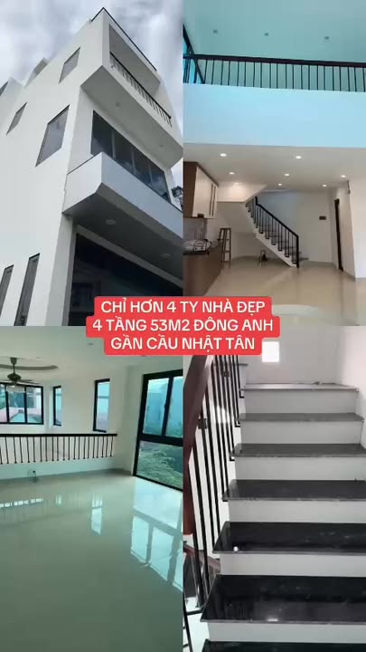 Nhà đẹp Vân Nội 52m² giá 4 tỷ - Thiết kế 3,5 tầng thông thoáng