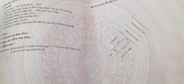 Nhà cấp 5 mặt đường 301, xã Bát Trang, huyện An Lão, 138m² giá 1.9 tỷ - Cơ hội đầu tư tuyệt vời!