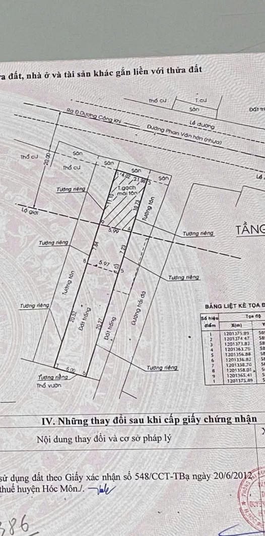 Mặt tiền Phan Văn Hớn Bà Điểm 236m² giá 12.5 tỷ - Cơ hội đầu tư tuyệt vời!