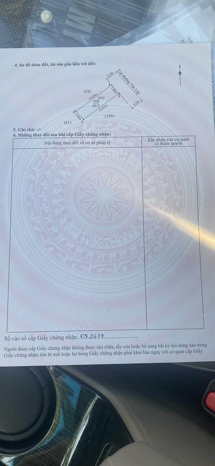 Bán gấp FrontHouse đường Tân Thành, Dương Kinh, Hải Phòng 99m² - Kinh doanh sầm uất!