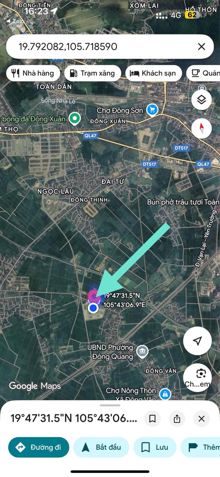 Đất nền dự án Đông Quang Thanh Hóa 100m² giá 1.5 tỷ - Sổ đỏ chính chủ!