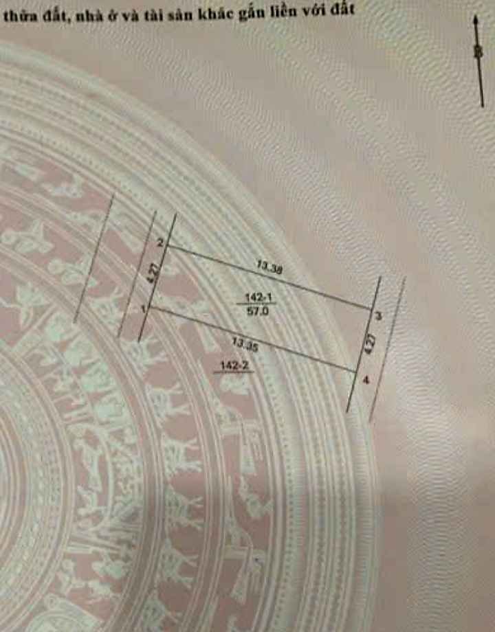 Đất dịch vụ Thăng Long 9, Lai Xá, 57m² - Vị trí đẹp gần trường học!