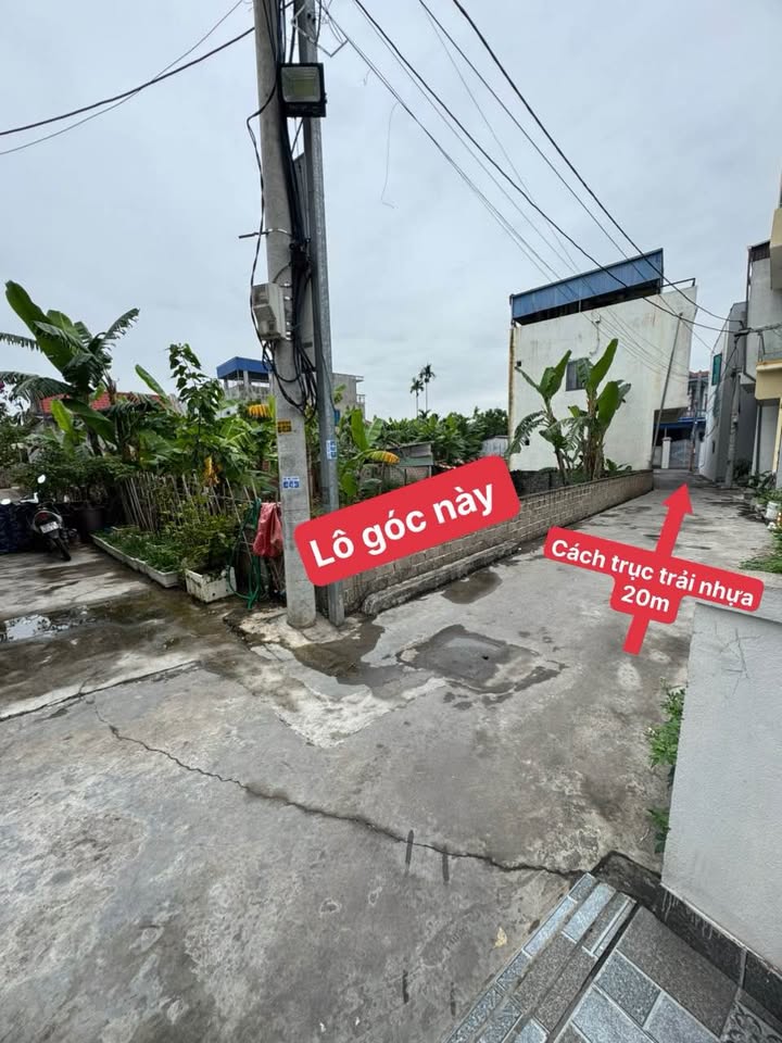 Đất nền lô góc Thủy Sơn 106m² giá 2 tỷ - Mặt tiền rộng, vị trí đắc địa!