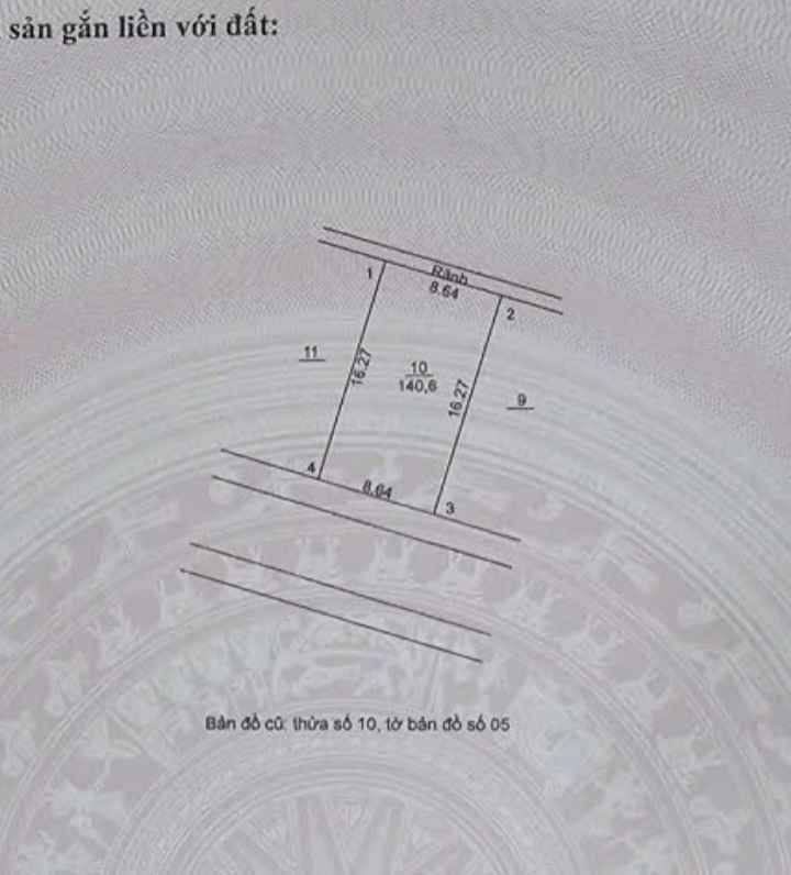 Đất dịch vụ Thăng Long 9, Lai Xá, 140.6m² - Đầu tư giá tốt!