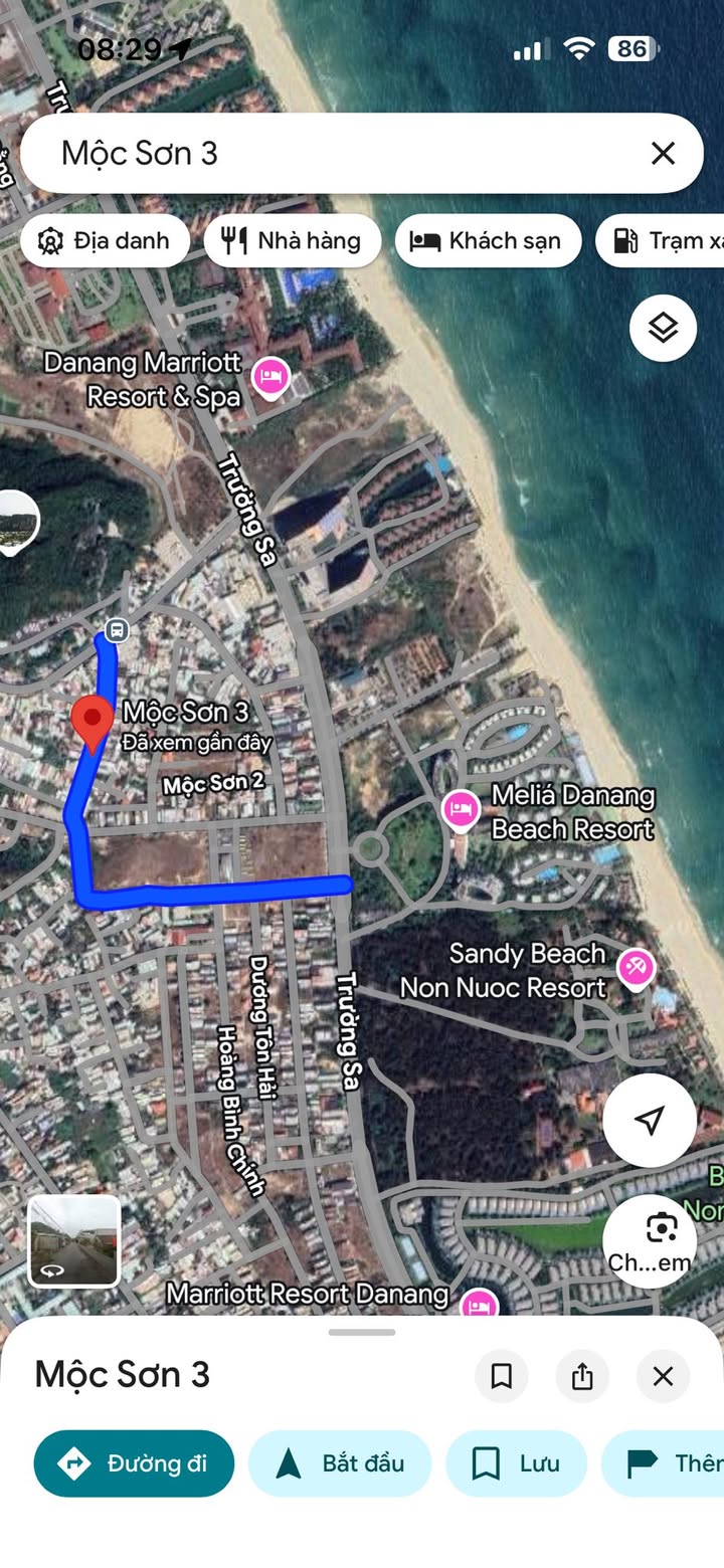 Đất mặt tiền Mộc Sơn 3, Hòa Hải, Ngũ Hành Sơn 80m² giá 3 tỷ - Đầu tư sinh lời ngay!