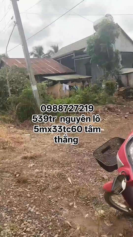 Đất nền Cư Jút Đắk Nông 165m² - Cơ hội đầu tư tuyệt vời!