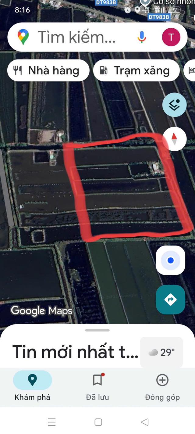 Đất Cà Mau 180000m² giá 800 triệu - Đầu tư sinh lời ngay!